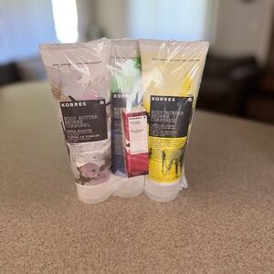 Korres Kids Body Butter Trio - Purple, Yellow, Red